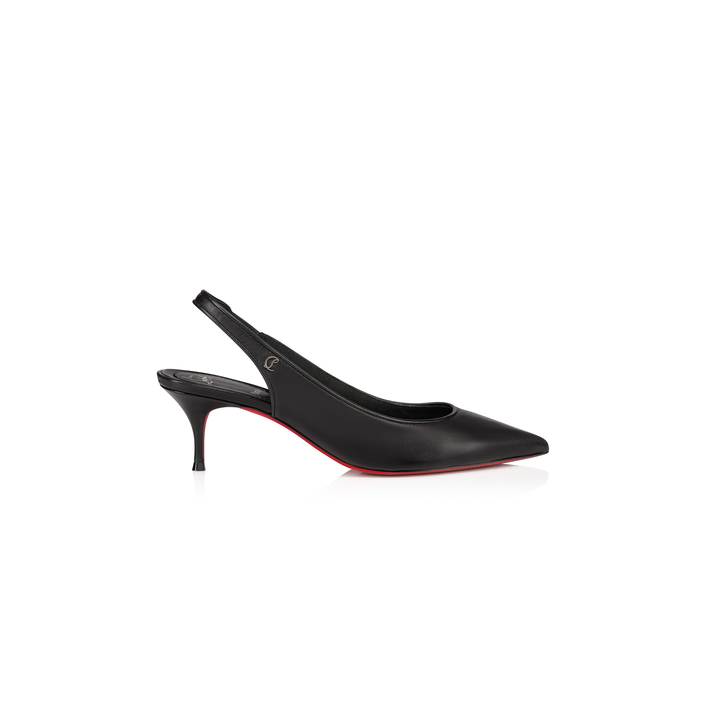 CHRISTIAN LOUBOUTIN SPORTY KATE SLING55 MM SLINGBACK PUMPS-NAPPA LEATHER-BLACK-WOMEN 3240004B439 CHRISTIAN LOUBOUTIN SPORTY KATE SLING55 MM SLINGBACK PUMPS-NAPPA LEATHER-BLACK-WOMEN 3240004B439